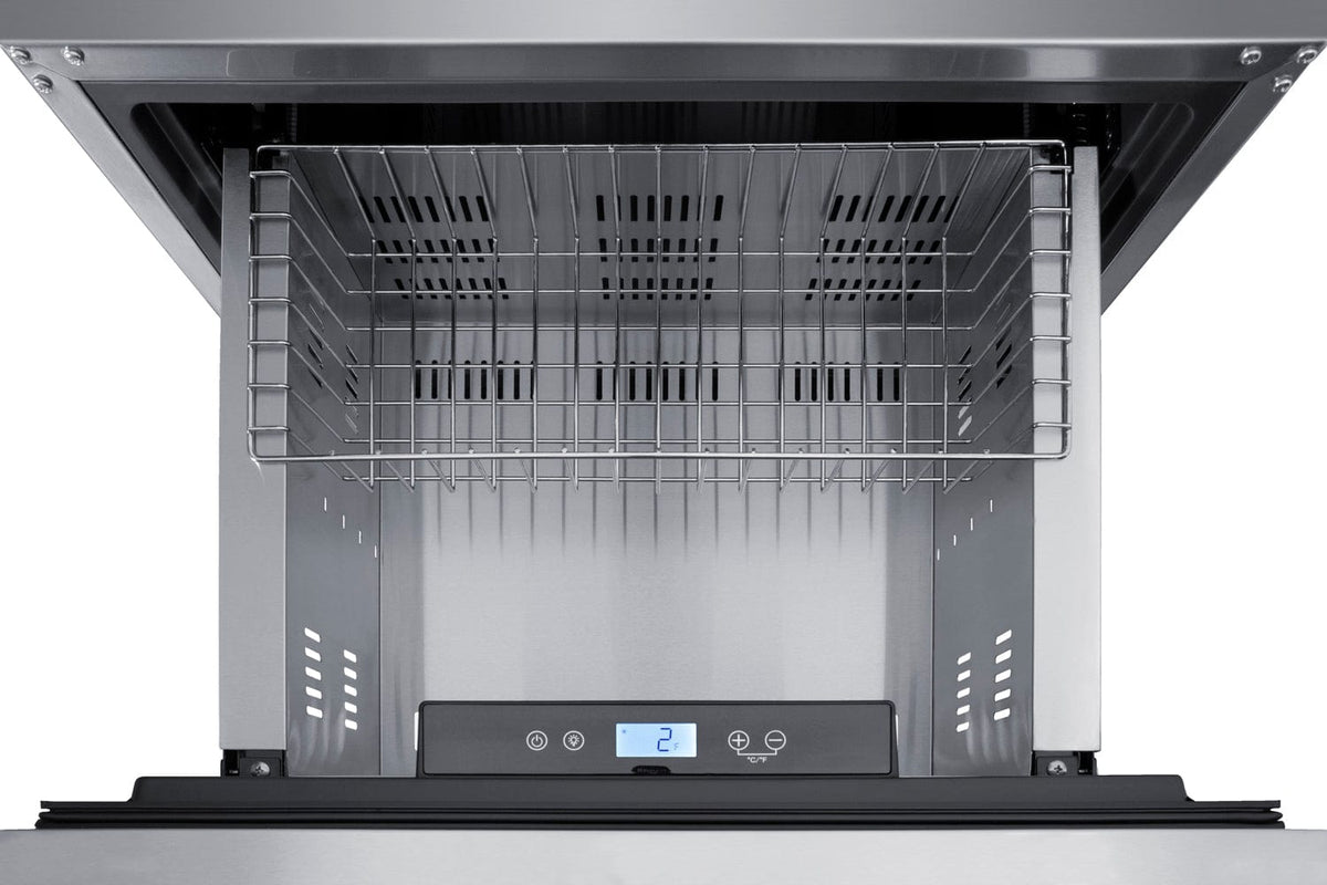 Summit Refrigeration + Cooling Summit 24&quot; Wide 2-Drawer All-Freezer, ADA Compliant / ADFD2D24