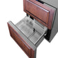 Summit Refrigeration + Cooling Summit 24" Wide 2-Drawer All-Refrigerator / 3.7 cu.ft. Capacity, ADA Compliant, Panel-Ready Drawer Fronts, Stainless Steel Drawers, Professional Handles, Frost-Free, Digital Thermostat / ADRD241CSS