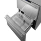 Summit Refrigeration + Cooling Summit 24" Wide 2-Drawer All-Refrigerator / 3.7 cu.ft. Capacity, ADA Compliant, Panel-Ready Drawer Fronts, Stainless Steel Drawers, Professional Handles, Frost-Free, Digital Thermostat / ADRD241CSS