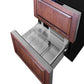 Summit Refrigeration + Cooling Summit 24" Wide 2-Drawer All-Refrigerator / 3.7 cu.ft. Capacity, ADA Compliant, Panel-Ready Drawer Fronts, Stainless Steel Drawers, Professional Handles, Frost-Free, Digital Thermostat / ADRD241PNR