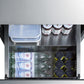 Summit Refrigeration + Cooling Summit 24" Wide 2-Drawer All-Refrigerator / 4.8 cu.ft. Capacity, ADA Compliant, Panel-Ready Drawer Fronts, Stainless Steel Construction, Professional Handles, Adjustable Height / ADRD24PNR