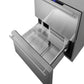 Summit Refrigeration + Cooling Summit 24" Wide 2-Drawer Refrigerator-Freezer / 3.32 cu.ft. Capacity, ADA Compliant, Stainless Steel Drawers, Panel-Ready Drawer Fronts, Professional Handles, Frost-Free Operation, Digital Thermostat / ADRF244CSS