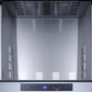 Summit Refrigeration + Cooling Summit 24" Wide Built-In 3-Drawer Outdoor All-Refrigerator with Stainless Steel Fronts and Black Cabinet / SP6DS3DOS