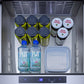 Summit Refrigeration + Cooling Summit 24" Wide Built-In 3-Drawer Outdoor All-Refrigerator with Stainless Steel Fronts and Black Cabinet / SP6DS3DOS