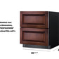 Summit Refrigeration + Cooling Summit 27" Wide 2-Drawer All-Refrigerator, ADA Compliant (Panels Not Included) / 4.83 cu.ft. Capacity, Panel-ready Drawer Front, Stainless Steel Drawers, Wide Temperature Range / SPR275OS2DPNRADA