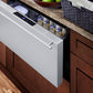 Summit Refrigeration + Cooling Summit 30" Wide Built-In Outdoor Drawer Refrigerator / 2.5 cu.ft. Capacity, Panel-ready Drawer Front, 304 Grade Stainless Steel Drawer, Digital Thermostat, LED Lighting / SDR301OS