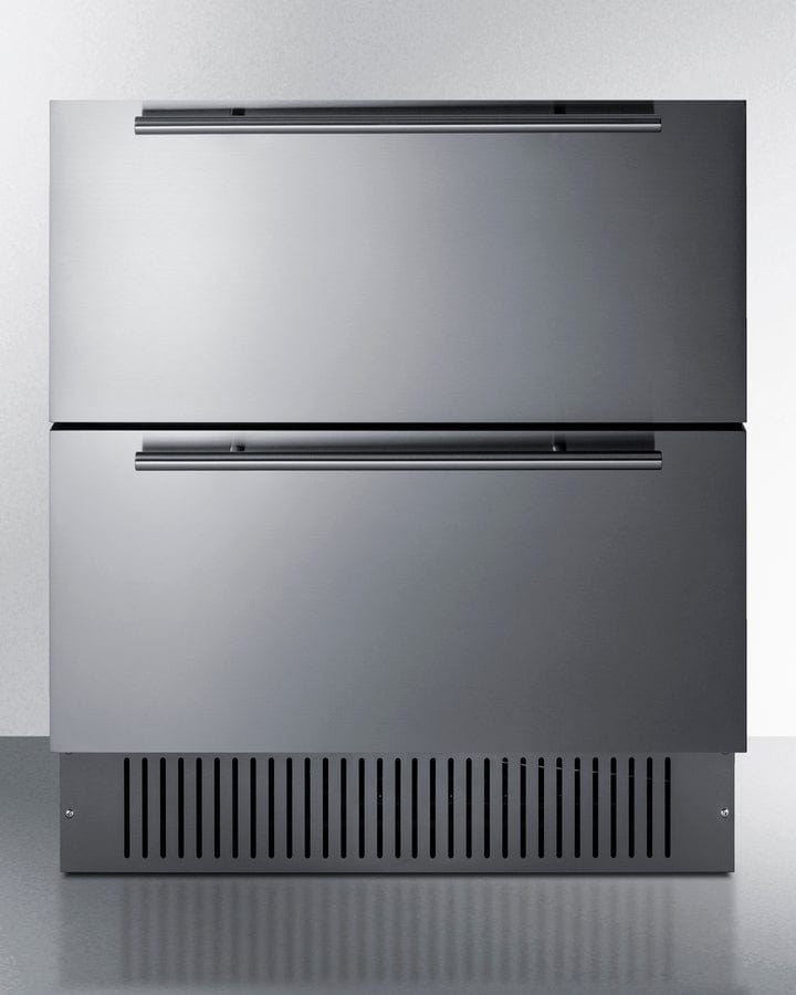 Summit Refrigeration + Cooling Summit 30&quot; Wide Built-In Undercounter ADA Height 2-Drawer Outdoor All-Refrigerator / SPR3032D