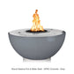 The Outdoor Plus Fire Features The Outdoor Plus 38" Sedona GFRC 360 Degree Spill Round Fire and Water Bowl / OPT-38FW360