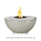 The Outdoor Plus Fire Features The Outdoor Plus 38" Sedona GFRC 360 Degree Spill Round Fire and Water Bowl / OPT-38FW360