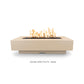 The Outdoor Plus Fire Features The Outdoor Plus 48", 60", 72", 84", 96" Rectangular Del Mar GFRC Concrete Fire Pit / OPT-CORGFRC48, OPT-DEL6028, OPT-DEL7228, OPT-DEL8428, OPT-DEL9628