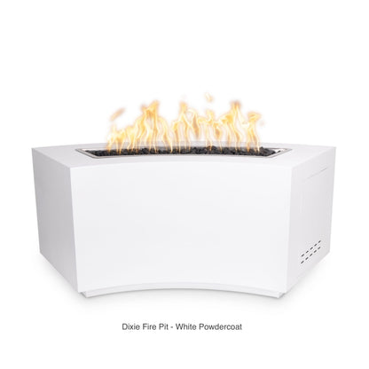 The Outdoor Plus Fire Features The Outdoor Plus 60", 72" Curved Dixie Fire Pit - Metal Collection / OPT-DXCPRxx, OPT-DXCSxx, OPT-DXSSxx, OPT-DXPCxx
