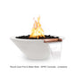 The Outdoor Plus Fire Features The Outdoor Plus Cazo GFRC Concrete Round Fire and Water Bowl / OPT-(xx)RFW