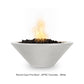 The Outdoor Plus Fire Features The Outdoor Plus Cazo GFRC Concrete Round Fire Bowl / OPT-(xx)RFO