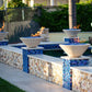 The Outdoor Plus Fire Features The Outdoor Plus Cazo GFRC Concrete Round Fire Bowl / OPT-(xx)RFO