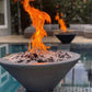 The Outdoor Plus Fire Features The Outdoor Plus Cazo GFRC Concrete Round Fire Bowl / OPT-(xx)RFO