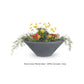 The Outdoor Plus Fire Features The Outdoor Plus Cazo GFRC Concrete Round Planter Bowl / OPT-(xx)RP