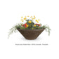 The Outdoor Plus Fire Features The Outdoor Plus Cazo GFRC Concrete Round Planter Bowl / OPT-(xx)RP