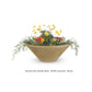 The Outdoor Plus Fire Features The Outdoor Plus Cazo GFRC Concrete Round Planter Bowl / OPT-(xx)RP