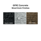 The Outdoor Plus Fire Features The Outdoor Plus Cazo GFRC Wood Grain Concrete Round Planter Bowl / OPT-(xx)RWGPO