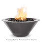 The Outdoor Plus Fire Features The Outdoor Plus Cazo Powder Coated Steel Round Fire Bowl / OPT-R(xx)PCFO