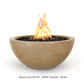 The Outdoor Plus Fire Features The Outdoor Plus Luna GFRC Concrete Round Fire Pit / OPT-LUN(xx)
