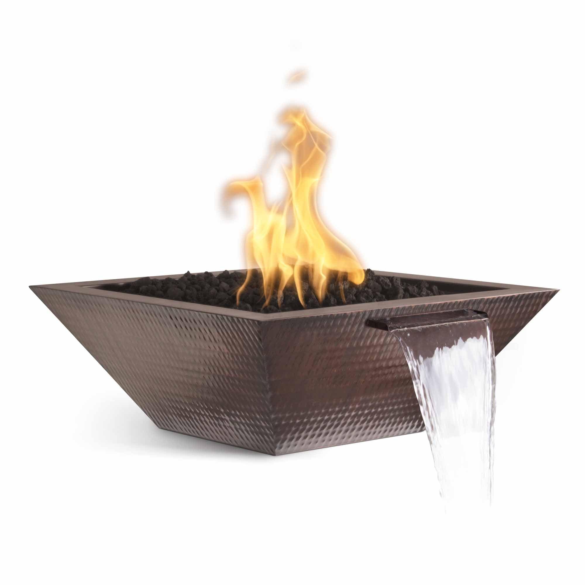 The Outdoor Plus Maya Square Fire & Water Bowl - Thumbnail 2