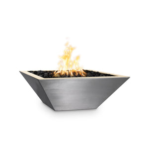 The Outdoor Plus Fire Features The Outdoor Plus Maya Stainless Steel Fire Bowl / OPT-(xx)SQSSFO
