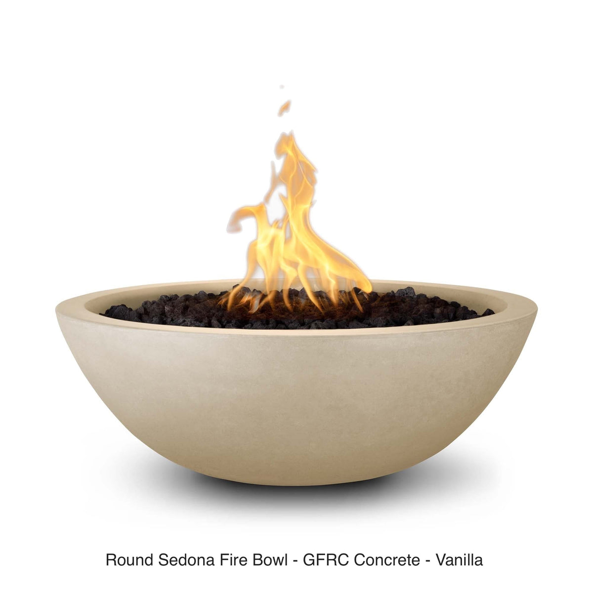 The Outdoor Plus Fire Features The Outdoor Plus Sedona GFRC Concrete Fire Bowl / OPT-(xx)RFO