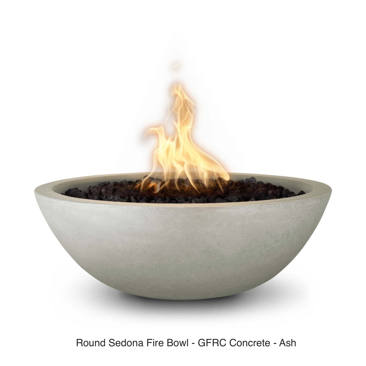 The Outdoor Plus Fire Features The Outdoor Plus Sedona GFRC Concrete Fire Bowl / OPT-(xx)RFO