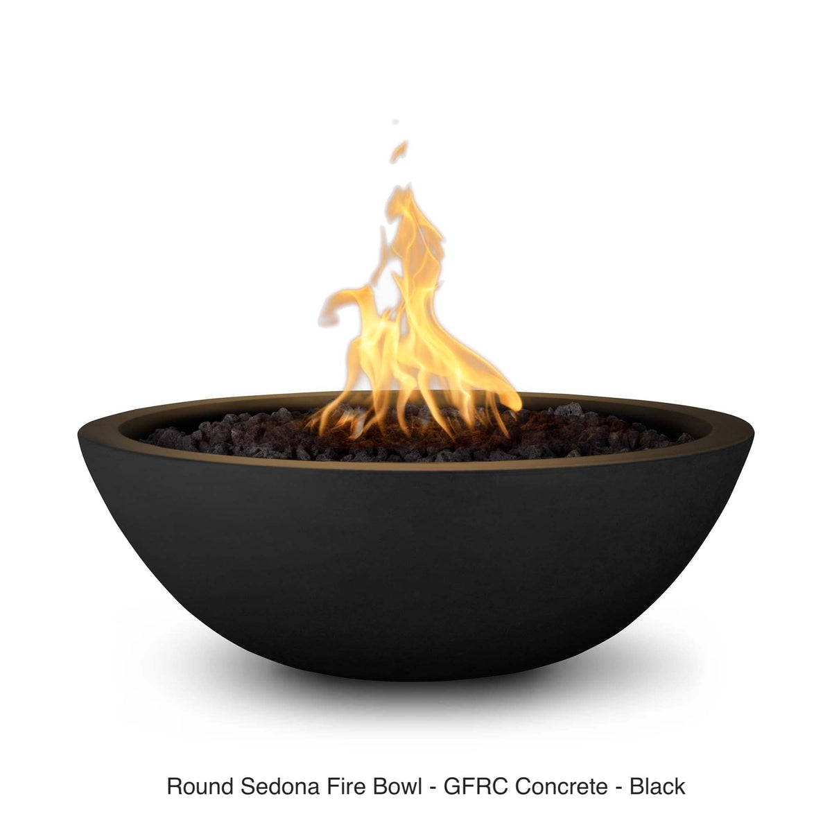 The Outdoor Plus Fire Features The Outdoor Plus Sedona GFRC Concrete Fire Bowl / OPT-(xx)RFO