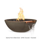 The Outdoor Plus Fire Features The Outdoor Plus Sedona GFRC Concrete Round Fire and Water Bowl / OPT-(xx)RFW