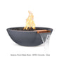 The Outdoor Plus Fire Features The Outdoor Plus Sedona GFRC Concrete Round Fire and Water Bowl / OPT-(xx)RFW