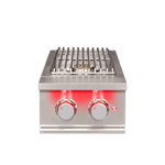 TrueFlame Accessories Liquid Propane TrueFlame Double Side Burner / TFSB2-LP/NG