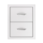 TrueFlame Kitchen 2 Drawer TrueFlame 17" Masonry Components / TF-DR2-17M, TF-TDC-17M