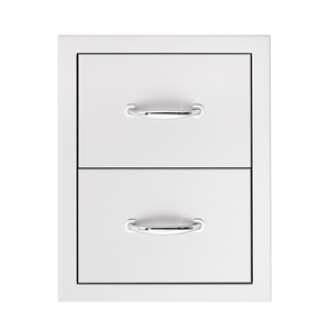 TrueFlame Kitchen 2 Drawer TrueFlame 17" Masonry Components / TF-DR2-17M, TF-TDC-17M