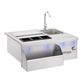 TrueFlame Kitchen TrueFlame 30" Beverage & Prep Station with LED Lights / TF-BC-30L