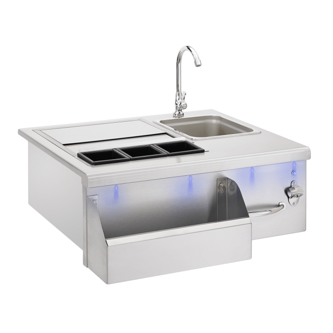 TrueFlame Kitchen TrueFlame 30" Beverage & Prep Station with LED Lights / TF-BC-30L