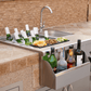 TrueFlame Kitchen TrueFlame 30" Beverage & Prep Station with LED Lights / TF-BC-30L