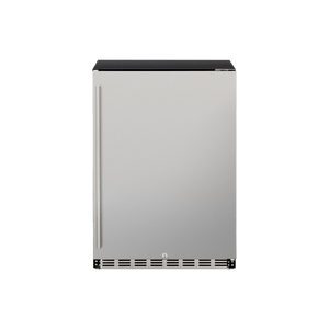 TrueFlame Refrigeration + Cooling TrueFlame 15" and 24" Width Outdoor Refrigerators / TF-RFR-15S, TF-RFR-15G, TF-RFR-24S, TF-RFR-24S-R, TF-RFR-24D, TF-RFR-24D-R