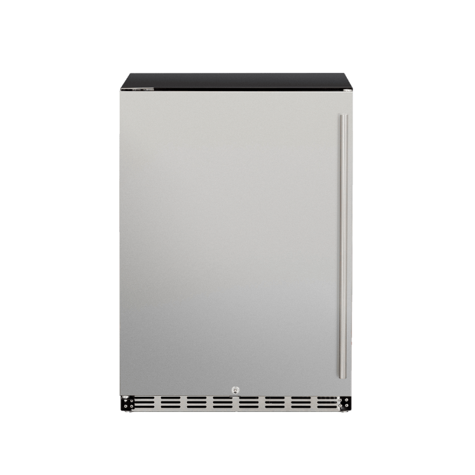 TrueFlame Refrigeration + Cooling TrueFlame 15&quot; and 24&quot; Width Outdoor Refrigerators / TF-RFR-15S, TF-RFR-15G, TF-RFR-24S, TF-RFR-24S-R, TF-RFR-24D, TF-RFR-24D-R