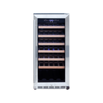 TrueFlame Refrigeration + Cooling 15 Inch / Single Zone TrueFlame 15" or 24" Outdoor Rated Wine Cooler / SSRFR-15W, SSRFR-15WD, SSRFR-24W, SSRFR-24WD