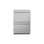 TrueFlame Refrigeration + Cooling TrueFlame 24" 5.3C Deluxe Outdoor Rated 2-Drawer Fridge / TF-RFR-24DR2