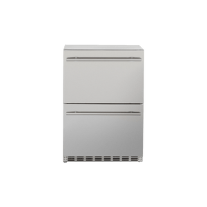 TrueFlame Refrigeration + Cooling TrueFlame 24" 5.3C Deluxe Outdoor Rated 2-Drawer Fridge / TF-RFR-24DR2