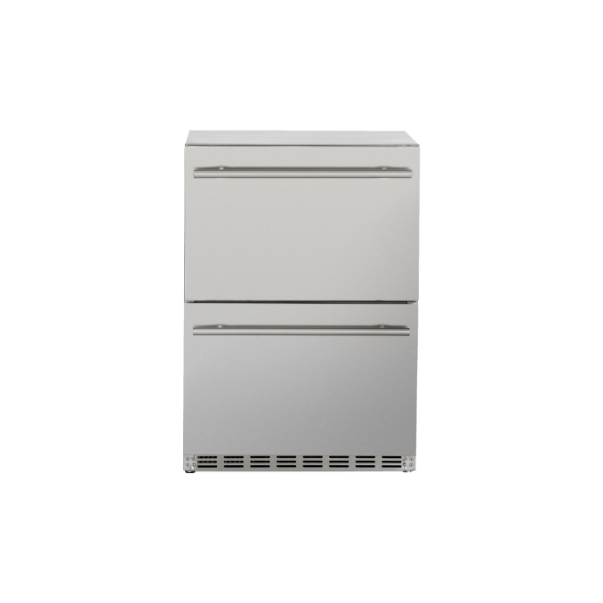 24 5.3c Deluxe Outdoor Rated 2-Drawer Refrigerator – Summerset Grills