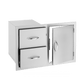 TrueFlame Refrigeration + Cooling TrueFlame Stainless Steel Combo Units / TF-TDC-17, TF-DC2-30, TF-DC2-33, TF-DC2-36, TF-DC2-42, TF-DC3-33, TF-DC2-33LP