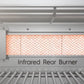 Mont Alpi 805 Deluxe Island with Fridge Cabinet / 6-Burner Grill, 2 Infrared Burners, Fridge, Stainless Steel  / MAi805-DFC