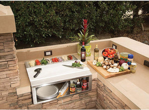 Alfresco Accessories Alfresco 30" Pizza Prep & Garnish Rail APS-30PPC