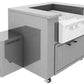 Alfresco Accessories Alfresco AGVPC-All Stainless Counter with Storage AXEVP-COUNTER