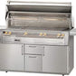 Alfresco Grill Natural Gas Alfresco 56" Deluxe Cart Grill, 3 Burner, Rotis, Double Door, Double Drawer, Sear Zone, ALXE-56BFGC