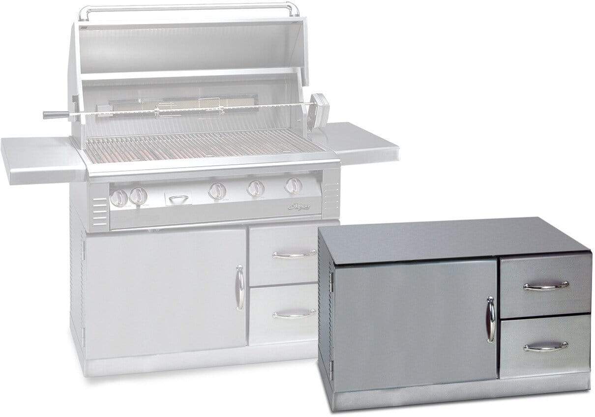 Alfresco Refrigeration + Cooling Alfresco 42" 7.25 Cubic Ft. Under Grill Refrigerator Cart Model ARXE-42C